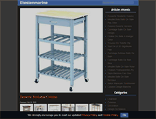 Tablet Screenshot of etesienmarine.com
